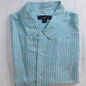 Mint Green Short Sleeve Shirt -  M - 706255379228